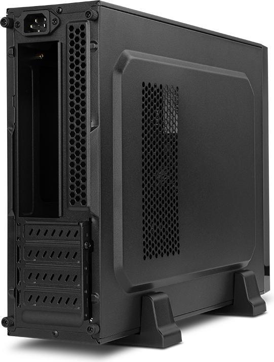 Produktbild Nox Lite070 - PC - Schwarz - ITX - micro ATX - ABS - SPCC - Stahl - 7,5 cm - 25,6 cm (mATX, ITX)