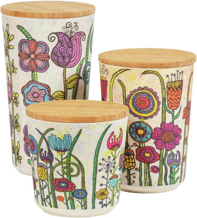 Image du produit Wenko Set de boîtes de rangement "Garden (0.95 l)