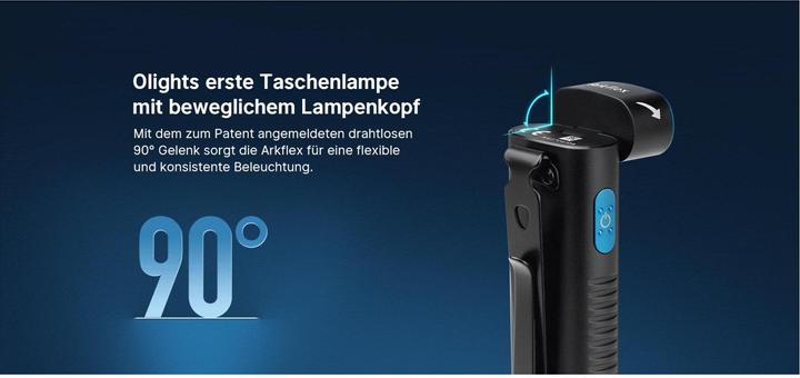 Produktbild Olight Arkflex LED Taschenlampe (16 cm, 1000 lm)