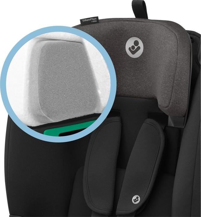 Actual product image Maxi-Cosi MC Titan Plus I-Size Auth.Blac (Child seat, ECE R129/i-Size Standard)