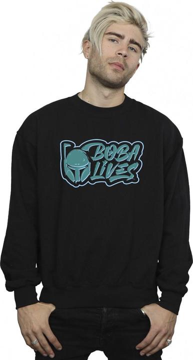 Produktbild Star Wars The Book Of Boba Fett Lives Chest Sweatshirt (L)
