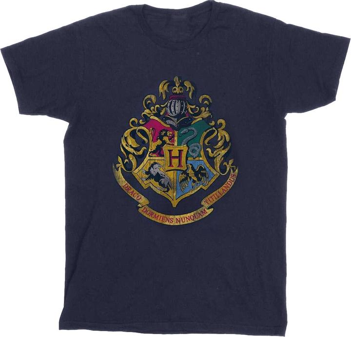 Image du produit T-shirt en coton à écusson de Poudlard pour fille (128)