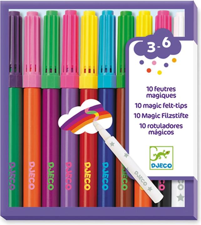 Produktbild Djeco Zauberfilzstifte (Mehrfarbig, 10 x)