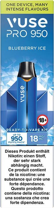 Actual product image Vuse Blueberry Ice (Bilberry)