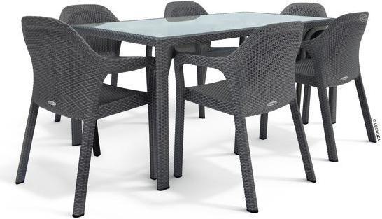 Produktbild Lechuza Cottage Stapelstuhl granit