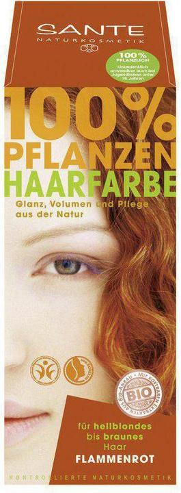 Actual product image Sante Plants hair color (Flame red)
