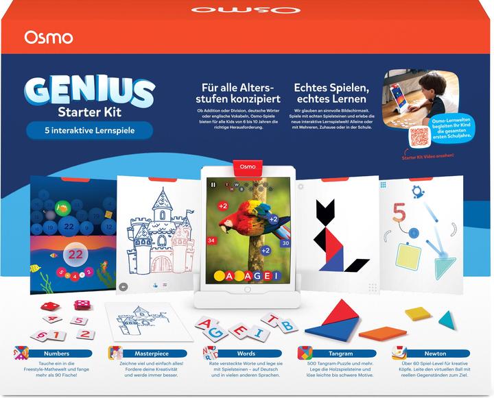 Immagine prodotto Play Osmo Kit Genius per iPad con base Osmo (E) (Inglese)