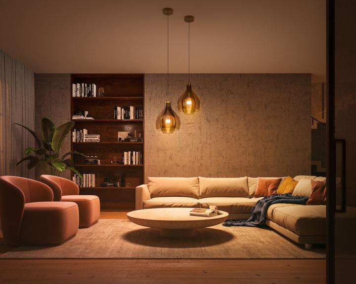 Produktbild Philips Hue White Ambiance Starter Set (E27, 11 W, 1100 lm, 3 x, F)
