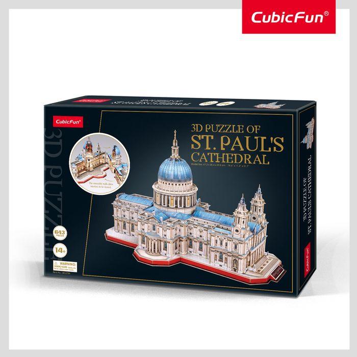 Immagine prodotto Cubicfun CUBIC FUN Puzzle 3D "Cattedrale di San Paolo (643 pezzi)