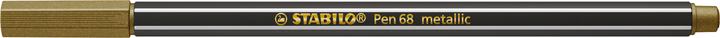 Actual product image STABILO Pen 68 Metallic (gold metallic, 1 x)