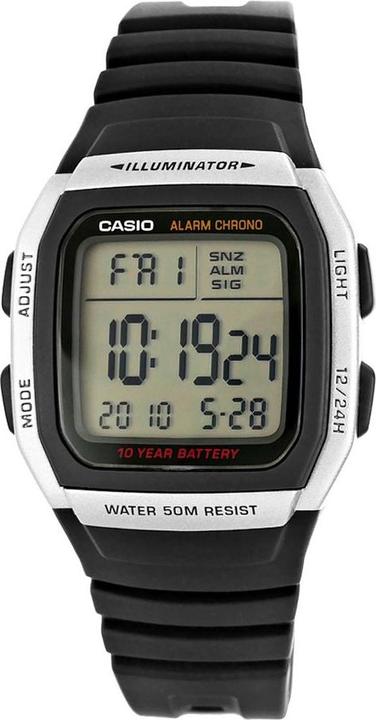 Actual product image Casio W-96H-1AVDF Unisex