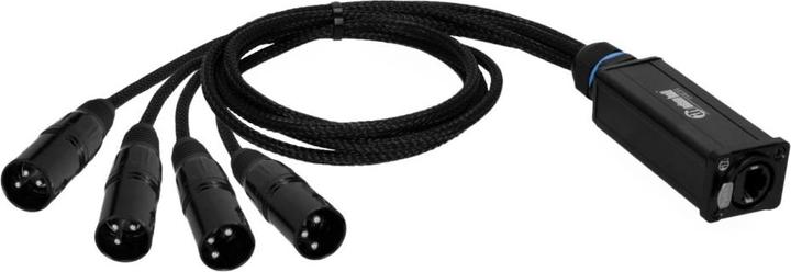Immagine prodotto Adam Hall 4 STAR CATBOX XM3 - Adattatore audio e DMX 3 pin XLR maschio x Cat.6a (CAT)