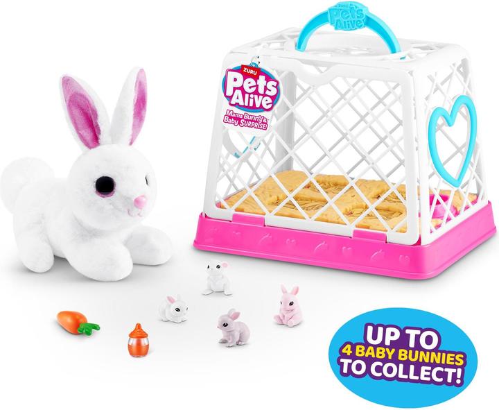 Produktbild Zuru Pets Alive Mama Bunny Surprise (20 cm)