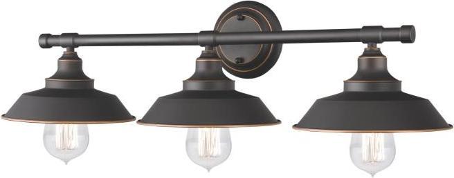 Immagine prodotto Westinghouse Lampada da parete Iron Hill Bronzo oliato a tre fiamme (E27)