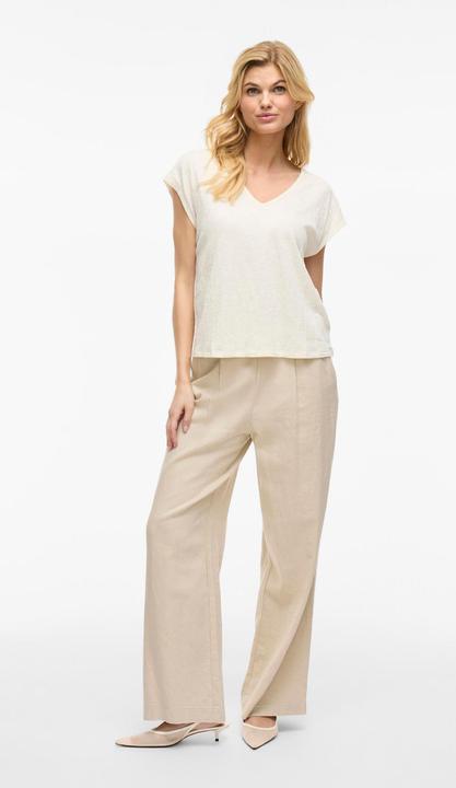 Actual product image Vila Flügelärmel Top mit V-Ausschnitt (M)
