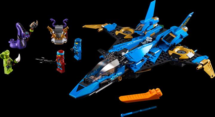 Actual product image LEGO Jay's Thunder Jet (70668, LEGO Ninjago)