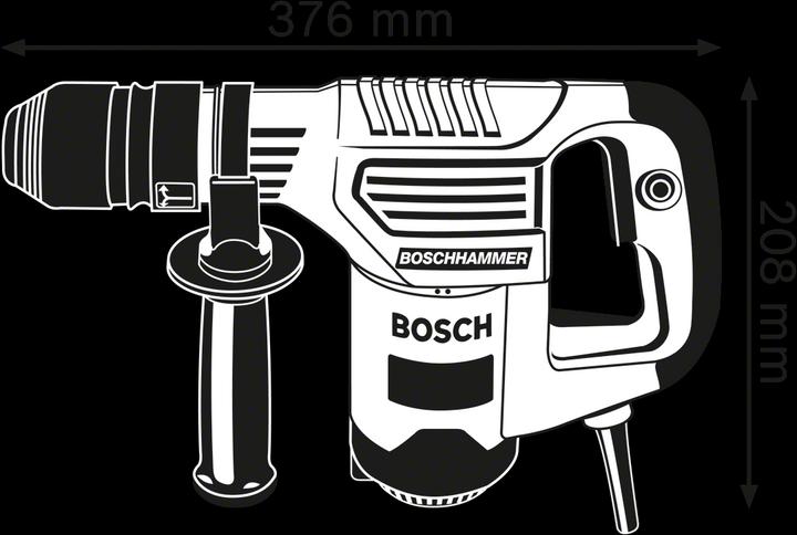 Actual product image Bosch Professional GSH 3 E (Electrical connection)