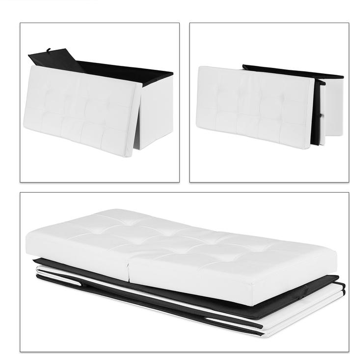 Produktbild Relaxdays Kunstleder (75 cm)