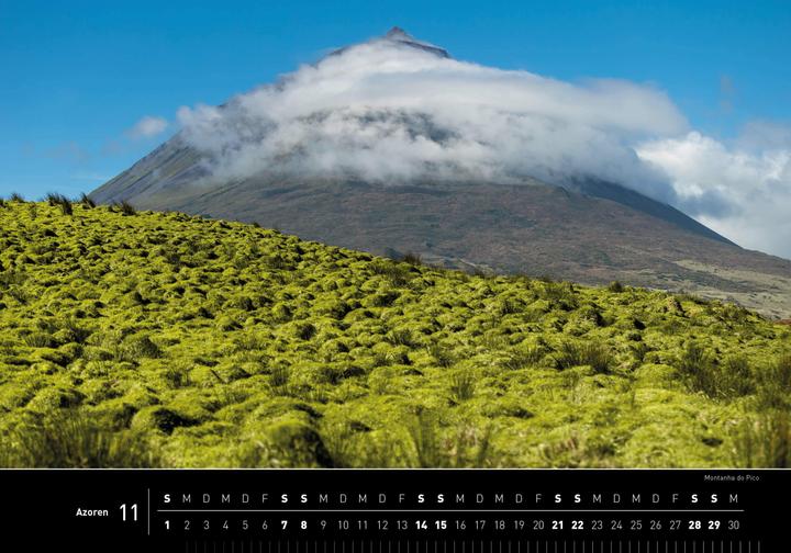 Produktbild Azoren Premiumkalender 2026 (50 x 35 cm, Harter Einband, Deutsch)