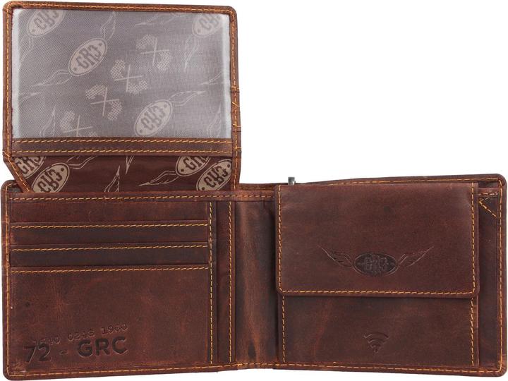 Produktbild Greenburry Racing Collection Phoenix Geldbörse RFID Leder 12 cm