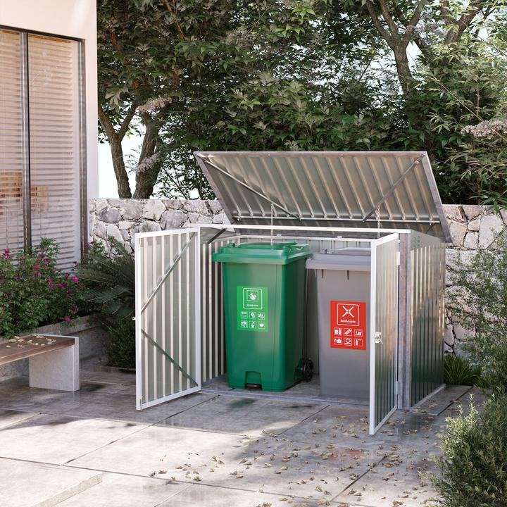 Immagine prodotto Outsunny Cassetta della spazzatura
