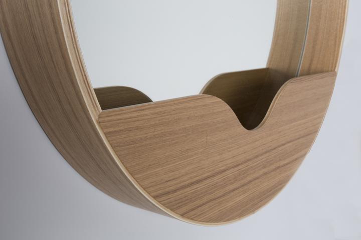 Actual product image Zuiver round wall (Ø 40 cm)