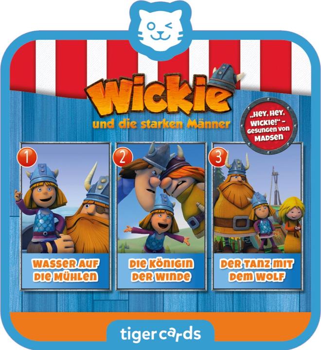 Produktbild Tigermedia multicard - Wickie und die starken Männer - Hörspielpaket Folge 1-20