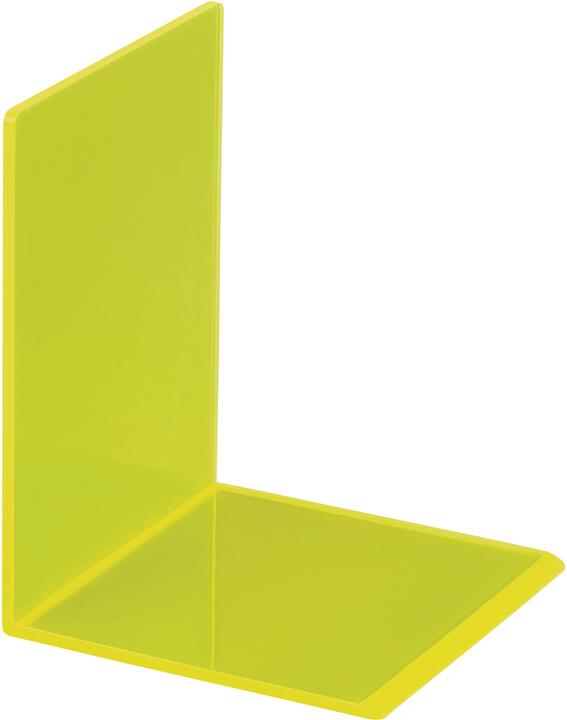 Maul Acrylic Bookends Set Neon Blue/Yellow/Pink (10 x 10 x 13 cm)