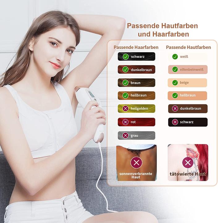 Produktbild Love Dock IPL Laser Haarentfernungsgerät mit Eiskühlung Funktion