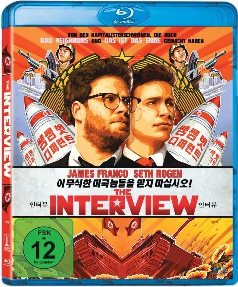 Actual product image The Interview (Blu-ray, 2014, German, Turkish, Hindi, English)