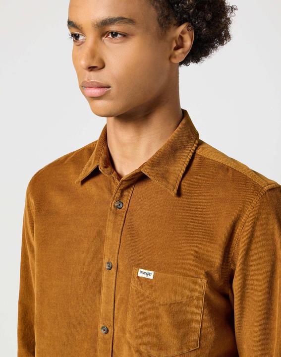 Immagine prodotto Wrangler Camicia a maniche lunghe One Pocket in velluto a coste (S)