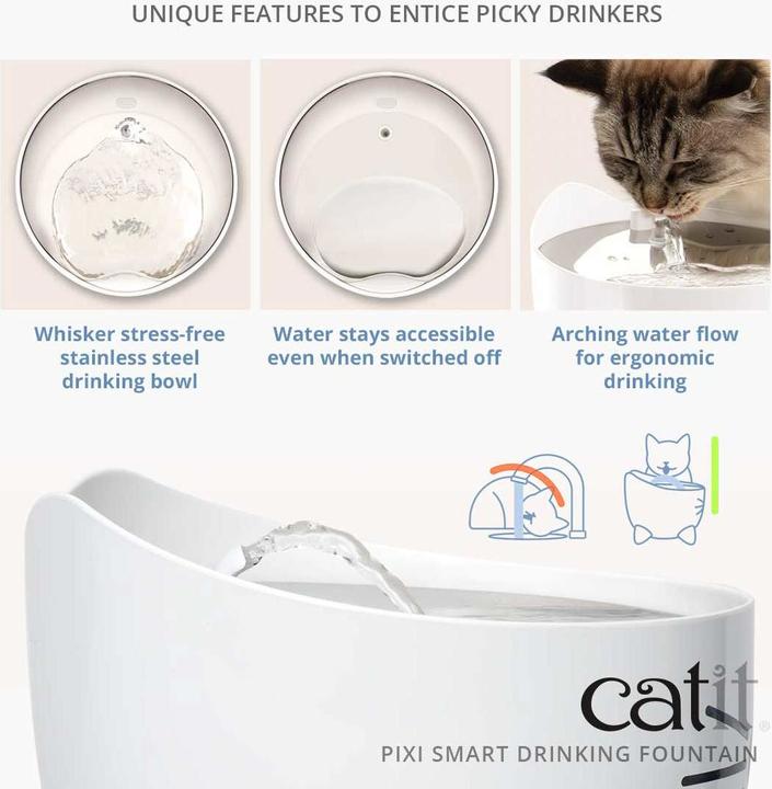 Produktbild Catit Pixi Trinkbrunnen Smart (2 l)