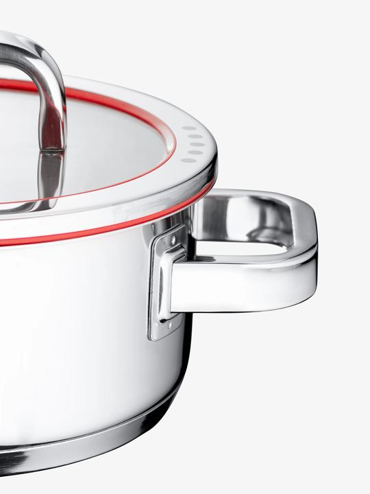 Immagine prodotto WMF Pentola per tostatura Funzione4 (20 cm, Pirofila + casseruola, Acciaio inossidabile)