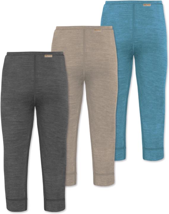 Produktbild Normani 3er Pack Baby Merino Hose Unterhose „Tihoi" - 9509 (56)