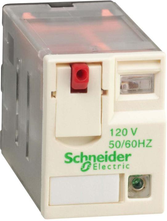 Image du produit Schneider Electric 8 pin relay 120 Vac coil DPDT,12 A w/led