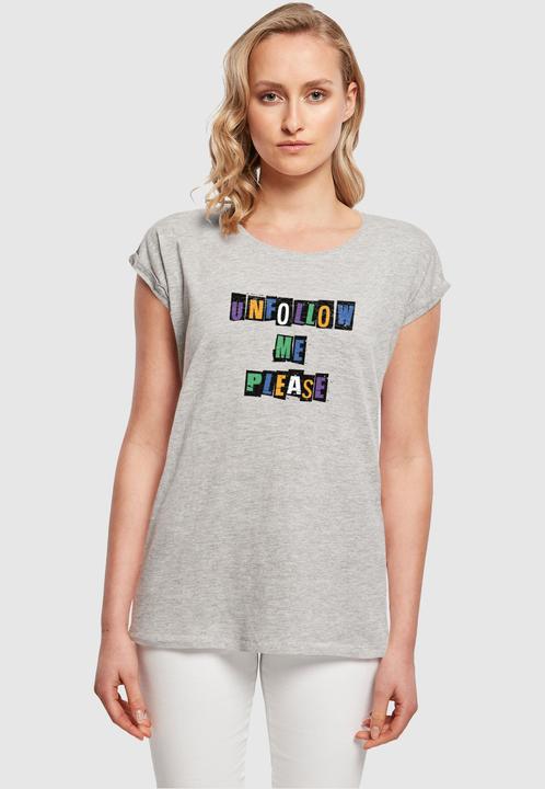 Produktbild Merchcode Ladies Please X Extended Shoulder Tee - 111659 (XL)