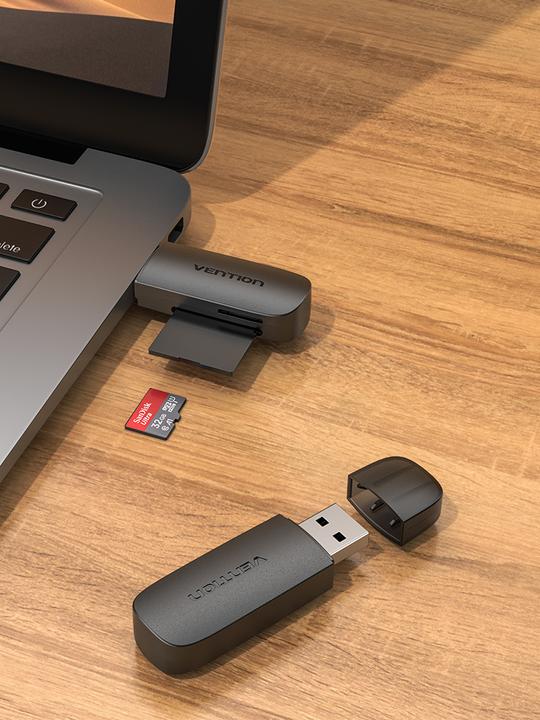 Immagine prodotto Vention Lettore di schede SD/TF USB 3.0 A