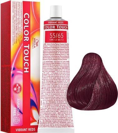 Wella Professionals Color Touch 55/65 Light Intense Violet Mahogany Brown 60ml (55/65)