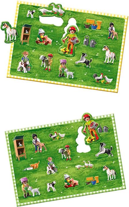Actual product image Schmidt Spiele Playmobil, whirl on the farm (German)