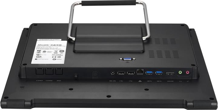 Actual product image Shuttle Barebone X50V6 Black Touchscr. AiO (Intel Celeron 3865U)