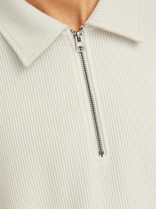 Produktbild Jack & Jones Jorrick Plisse Sweat Zip Split Polo Ln (L)