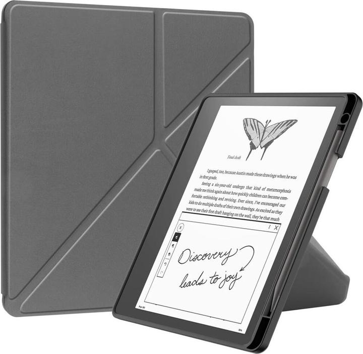 Actual product image Cover-Discount Kindle Scribe - Protective cover case grey