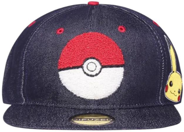 Pokémon Denim Snapback Cap (One Size)