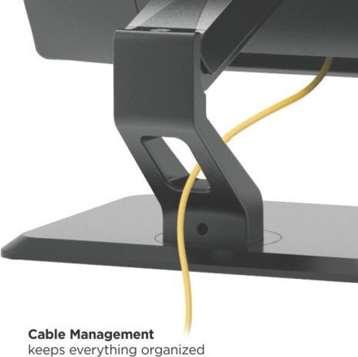 Actual product image Techly Desk Mount for 1 Touchscreen 17-32inch 43-81cm black (Table, 32")