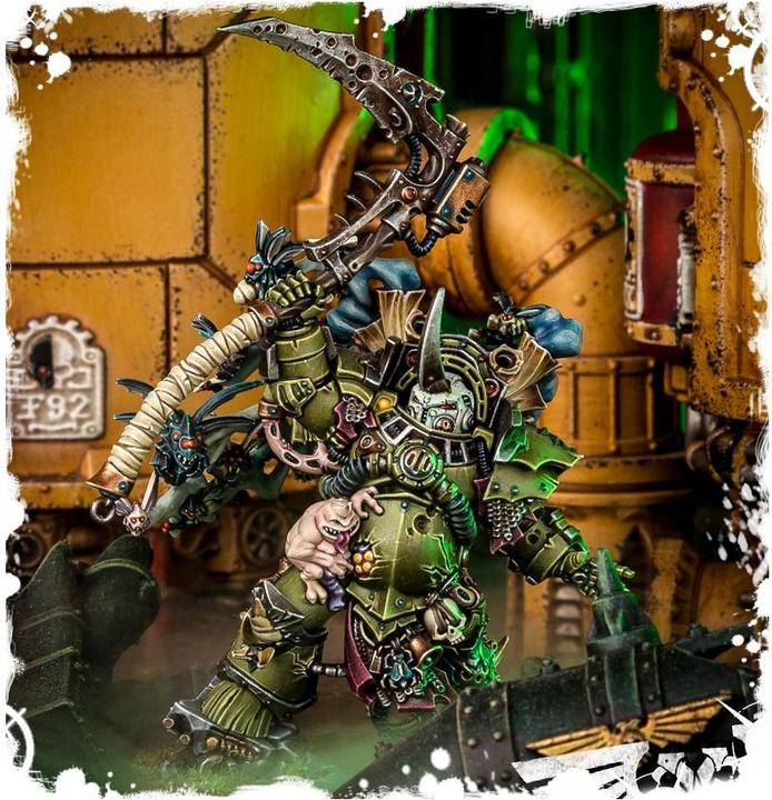 Actual product image Games Workshop Warhammer 40k - Death Guard Typhus : Typhus - Héraut du Dieu de la Peste (Plastic)