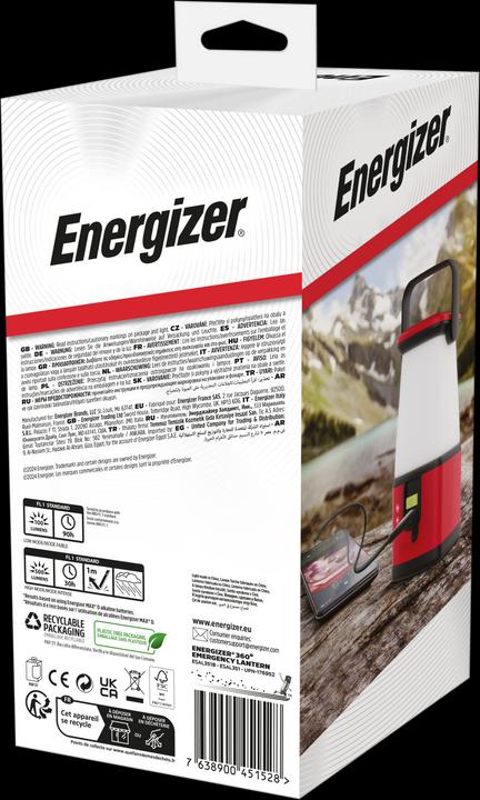 Produktbild Energizer CampinLaterne