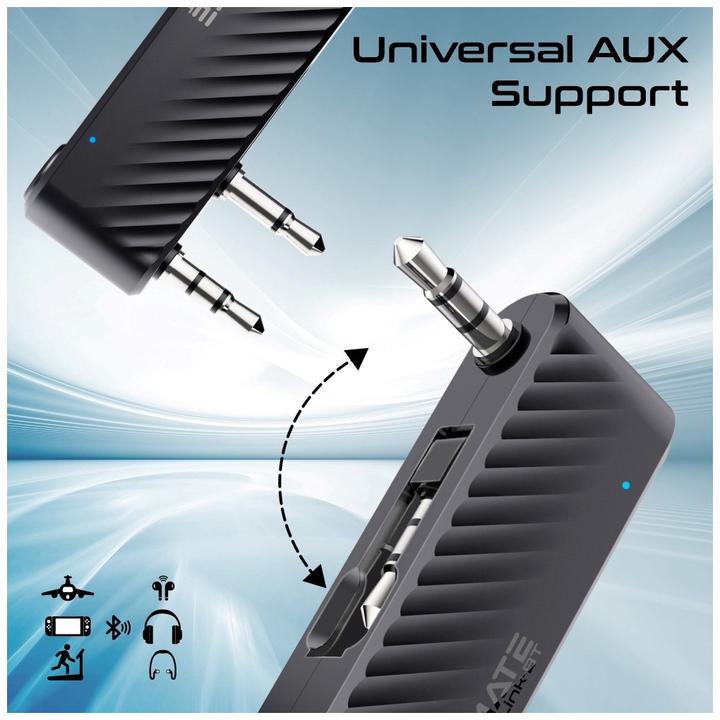 Actual product image ProMate AirLink-BT Bluetooth Transmitter (Channels)