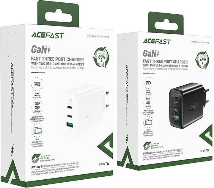 Actual product image Acefast A41 (65 W)