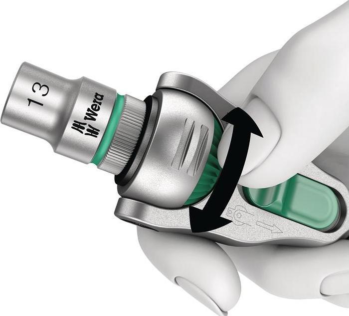 Actual product image Wera 8100 SA 2 Zyklop Speed Ratchet Set (14 mm, 7 mm, 8 mm, 5 mm, 12 mm, 13 mm, 9 mm, 6 mm, 10 mm, 11 mm, 4 mm)