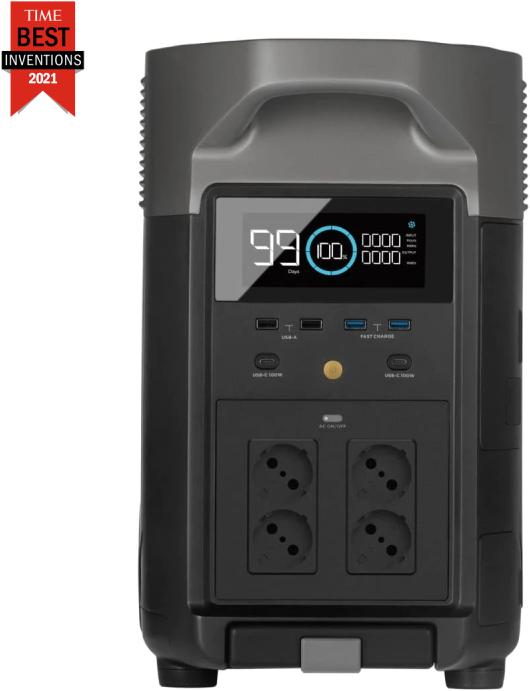 Produktbild EcoFlow Powerstation Delta Pro Tragbarer Akku (3600 Wh, 45 kg)